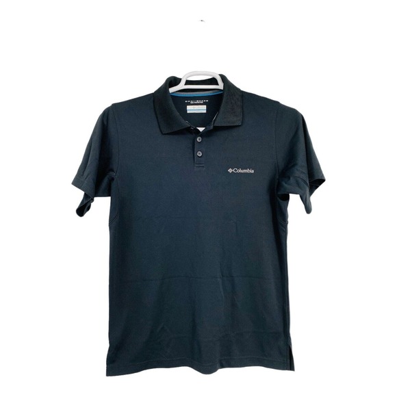 Columbia Sportswear Company Mens Short Sleeves Black Polo‎ Shirt Size Small NWOT - Picture 1 of 6